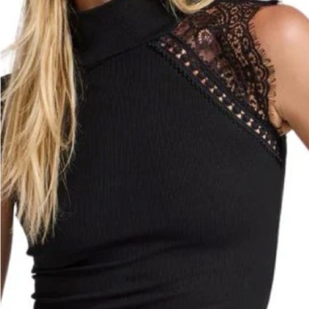 NWT! Generation Love Bowie lace combo top size S